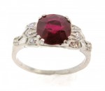 Vintage Burma Ruby Ring R1210