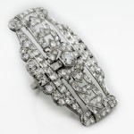 Deco 5.60 cts. Diamond Ring