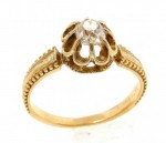 Antique Diamond Gold Ring R1388