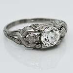 Vintage Old European Diamond Ring