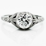 Antique Old European Cut Diamond Ring