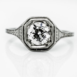 Art Deco Hexagon Old European Diamond