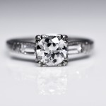 Classic Vintage Diamond Engagement Ring
