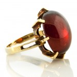 Garnet Gold Ring