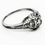 Vintage Old European Cut Diamond Ring