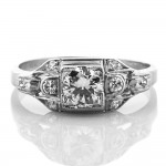 Transitional Diamond 1940 Ring