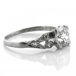 1.23 cts. OEC Platinum Ring