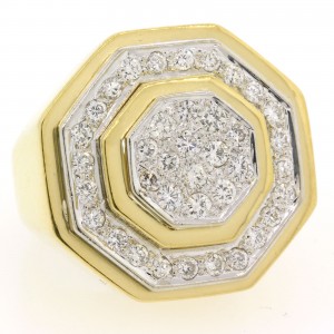 Large Octagonal Diamond