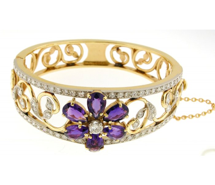 Retro 1960′s Bracelet Bangle