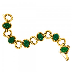 Tiffany & Co. Chrysoprase Bracelet