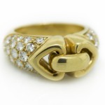 Bvlgari Diamond & Gold Ring