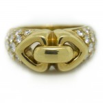Bvlgari Diamond Gold Ring