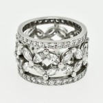 Marquise & Round Brilliant Cut Diamond