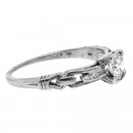 0.42 cts. Transitional Diamond Ring