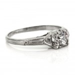 0.46 cts. Transitional Diamond Ring