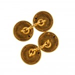 French Jasper Gold Cufflinks