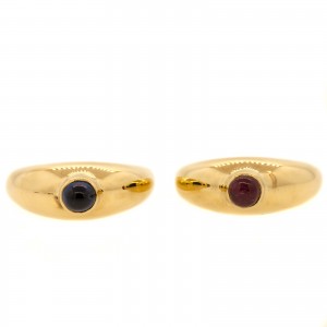 Tiffany&Co. Sapp/Ruby Volcacono Pair