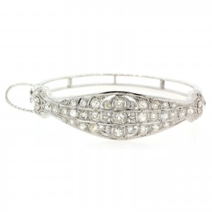 1920-1960's Diamond Bangle