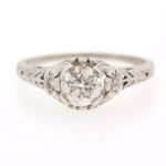 0.67 cts. OEC Filigree