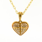 Keiselstein Cord Diamond Heart