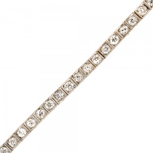 6.00 cts OEC -Two Tone-Straight line