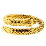18KT Italian Snake Bracelet