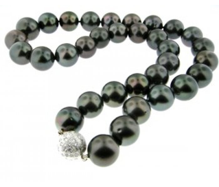 Tahitian Black Pearls - Claude Morady Estate Jewelry