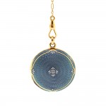 Antique Enamel Gold Locket