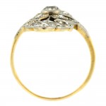 Filigree N-S Old Diamond Ring