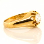 0.50 cts. OEC Gold Ring