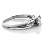 0.33 cts. OEC 1940 Plat Ring