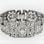 Art Deco 30 Carats Diamond Bracelet