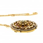 Vict Gold & Precious Gems Locket